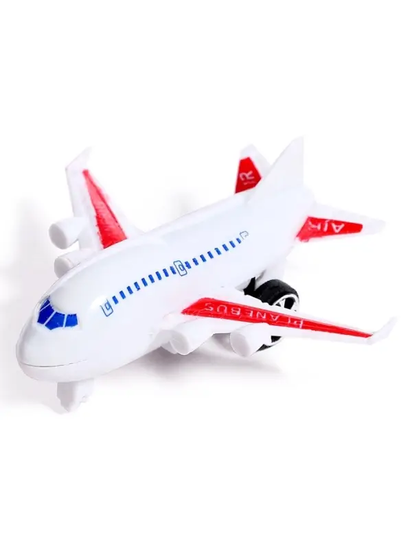 Самолёт инерционный &laquo;Глазастик&raquo;, цвет МИКС