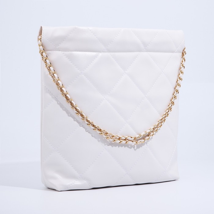 Сумка-мешок без застёжки, цвет белый