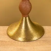 Подсвечник на 1 свечу "Бисквит" 10,5х10,5х25 см