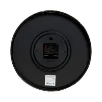 Часы настенные ENERGY ЕС-158, интерьерные, d-29.3 см, кварцевые, белые с золотым