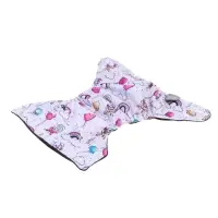 Многоразовый подгузник &laquo;Карамельки&raquo;, 3-15 кг, угольно-бамбуковая ткань, Крошка Я