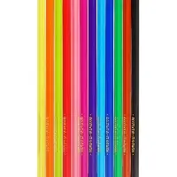 Карандаши цветные пластиковые Мульти-Пульти "Цветочек", 12цв., незаточен., формовой корпус, европодв