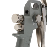 Краскораспылитель пневматический ТУНДРА, до 4 бар, сопло 1.5 мм, верхний бачок 0.6 л