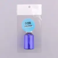 Бутылочка для хранения, с распылителем, 50 мл, цвет синий/белый