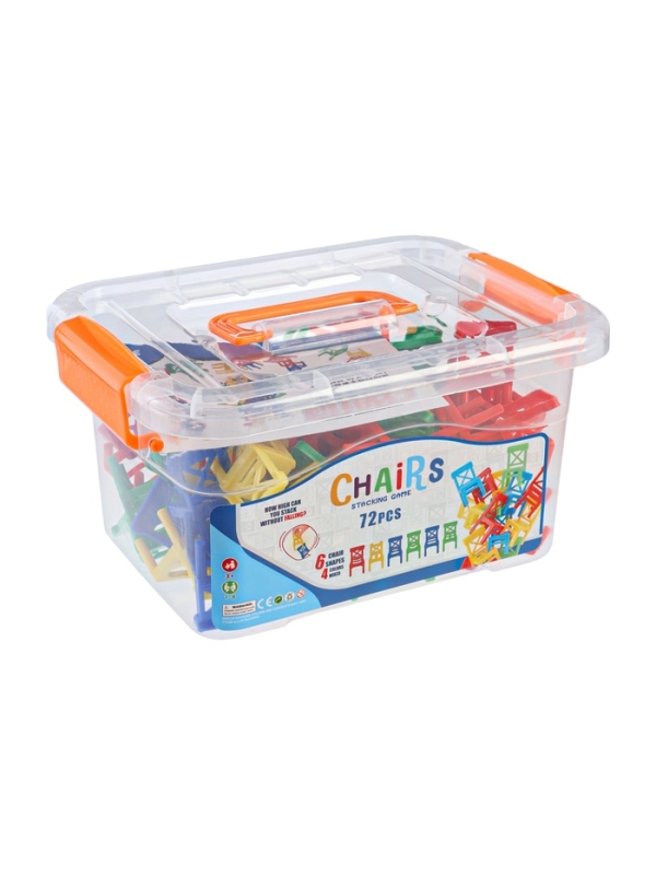 Настольная игра "Баланс стулья", 72 стула