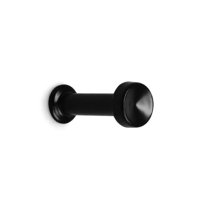 Крючок мебельный CAPPIO TRANQUIL, однорожковый, цвет черный