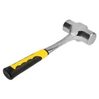 Кувалда ТУНДРА ПРОФИ, цельнокованая, двухкомпонентная рукоятка, 2 кг