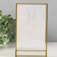 Фоторамка акрил на 2 фото 10х15 см "Прозрачность мыслей" 4х13,5х18 см