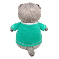 Мягкая игрушка "Басик в лонгсливе с принтом "Мультсериал", 19 см Ksm19-004