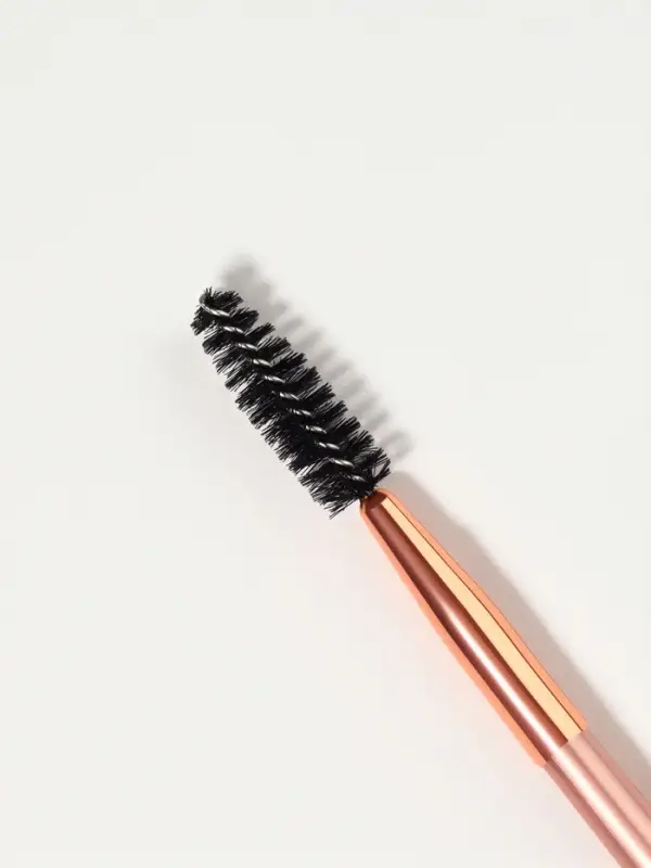 Щёточка для бровей и ресниц COFFEE, 15 (&plusmn;1) см, бронзовая
