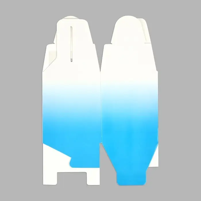 Коробка для капкейков, кондитерская упаковка, 1 ячейка &laquo;Голубой градиент&raquo;, 9 х 9 х 11 см