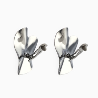 Клипсы &laquo;Тренд&raquo; сердечко, цвет серебро