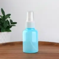 Бутылочка для хранения, с распылителем, 50 мл, голубая