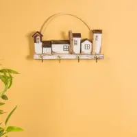 Вешалка &laquo;Улица&raquo;, 35&times;9&times;24 см, дерево