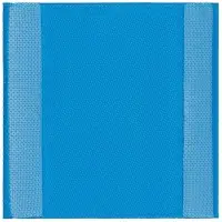 Лейбл тканевый Epsilon, L, голубой