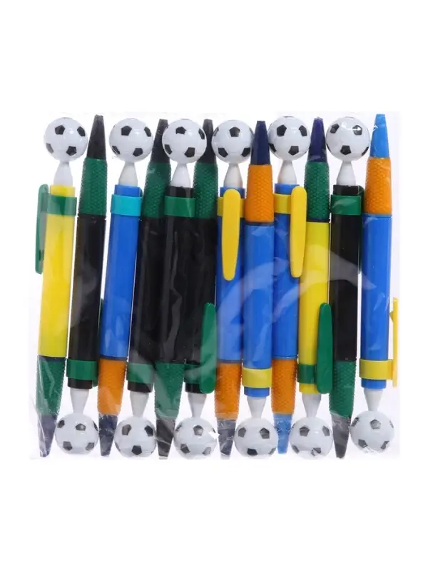Ручка - прикол шариковая Calligrata &laquo;Футбольный мяч&raquo;, МИКС
