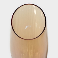 Набор бокалов для шампанского стеклянный Magistro &laquo;Иллюзия&raquo;, 180 мл, 5,5&times;27,5 см, 6 шт, цвет золотой