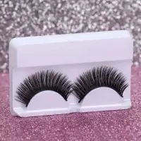 Ресницы накладные &laquo;Кошачий глаз&raquo;, 11 мм, без клея, чёрные