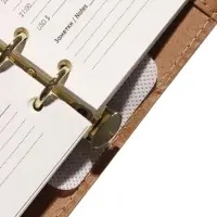 Органайзер на кольцах, C6, с клапаном, 80л, линия, к/зам, Бежевый