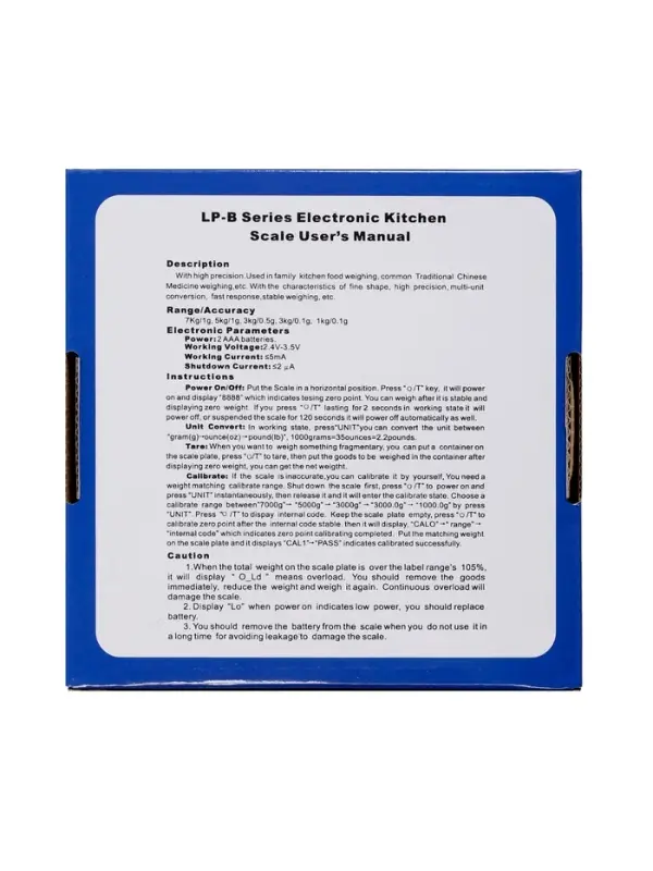 Весы кухонные LVK-706, электронные, с чашей, до 5 кг, белые