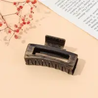 Краб для волос "Джастин" прямой, 8,5 см, микс