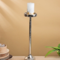 Подсвечник &laquo;Солид&raquo;, 11.5&times;11.5&times;45.5 см, алюминий