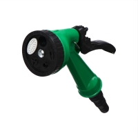 Пистолет для полива, 5 режимов, под шланги 1/2" (12 мм), 3/4" (19 мм), 1" (25 мм), пластик, Greengo