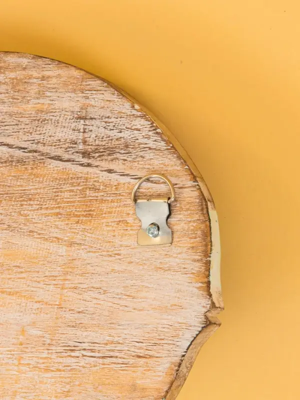 Вешалка &laquo;Кит&raquo;, с 3 крючками, 44&times;6&times;18 см, дерево, бирюзовая