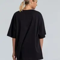 Футболка оверсайз &laquo;Чистая соль&raquo;, черная, размер M/L (48-50)