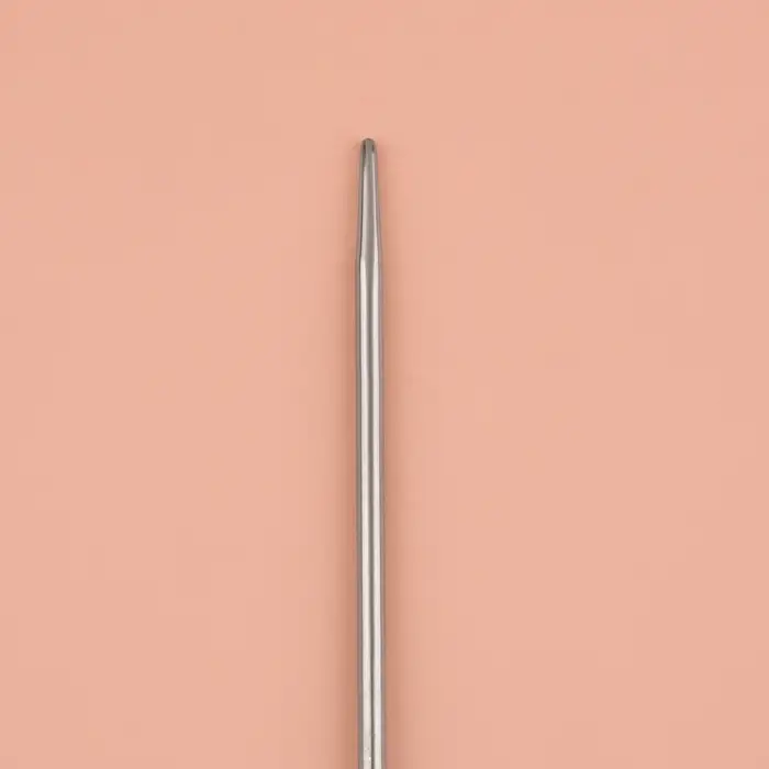 Спицы для вязания, прямые, d = 2 мм, 35 см, 2 шт