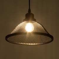 Светильник Robert 1х40Вт Е27 пр-1м черный 24х24х14см