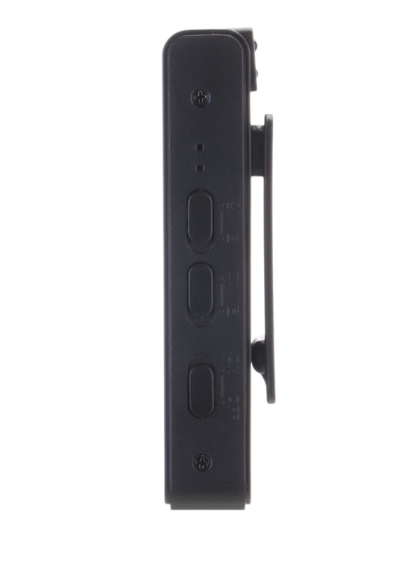 Видеокамера нагрудная CAM-16, 1920х1080, Full HD 1080p, 2 Мп, микрофон, чёрная