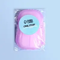 Мыло листовое, в пластинах, 18 (&plusmn; 2) шт, в футляре, цвет сиреневый