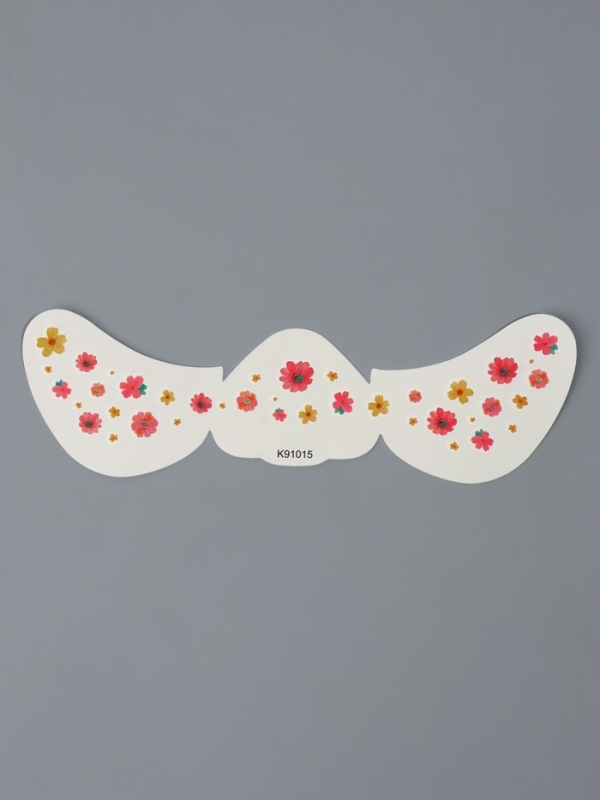 Татуировка для лица и тела &laquo;Веснушки. Цветы&raquo;, 1 шт., розовый