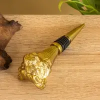 Пробка для бутылок "Лев" 5х5х13 см, алюминий