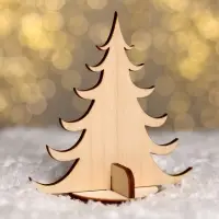 Модель из дерева &laquo;Ёлка сборная №2&raquo;