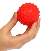 Подарочный набор развивающих, тактильных мячиков Крошка Я &laquo;Волшебная звезда&raquo; 5 шт., цвет красный