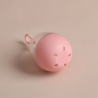 Спонж для макияжа &laquo;Капля&raquo;, 6 &times; 4 см, увеличивается при намокании, в футляре, цвет нежно-розовый