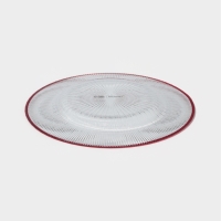 Тарелка десертная "Waterfall" 17 см, цвет прозрачный