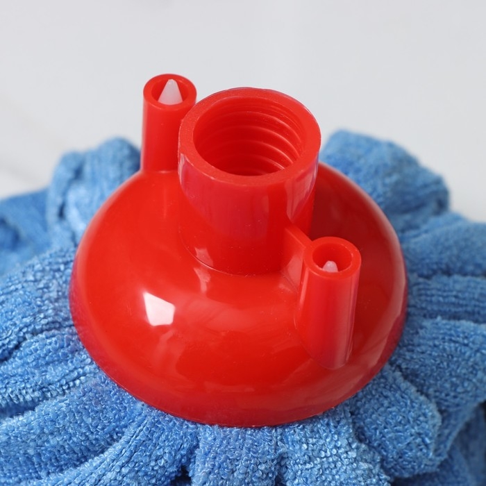 Насадка для швабры ленточная Доляна, микрофибра, 28&times;7&times;7 см, цвет МИКС