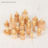 Развивающий набор цилиндров &laquo;Больше-меньше&raquo;