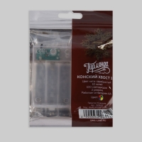 Гирлянда &laquo;Конский хвост&raquo; 10 нитей по 1 м, IP20, серебристая нить, 100 LED, 2 режима, батарейки AAх3 (нет в комплекте), свечение мульти