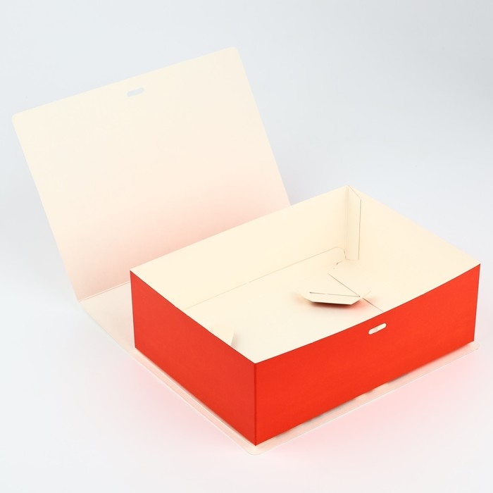 Складная новогодняя коробка-книга &laquo;Новогодний город&raquo;, 21 х 15 х 7 см, Новый год