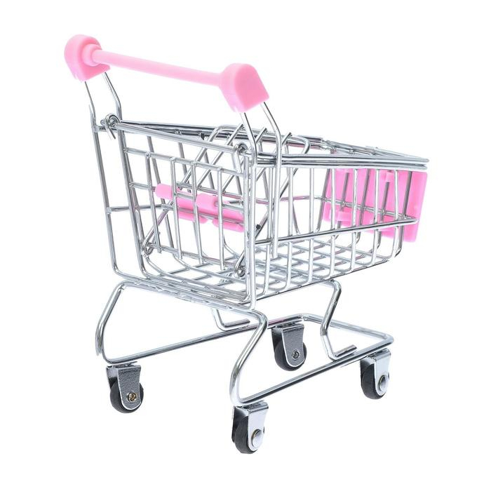 Набор для покупок &laquo;Мини-магазин&raquo; с корзинкой и тележкой