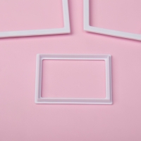 Выемки для теста Доляна &laquo;Домик&raquo;, набор 4 шт, кондитерскин, пластик, белые