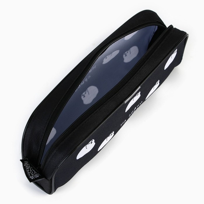 Пенал школьный текстильный &laquo;1 сентября: На грани срыва&raquo; Кот, 20 х 8 х 4 см