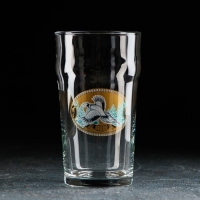 Стакан стеклянный для пива &laquo;На охоте&raquo;, 570 мл, рисунок МИКС