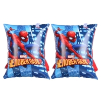 Нарукавники &laquo;Человек Паук&raquo;, детские, для плавания, 20х16 см., цвет синий