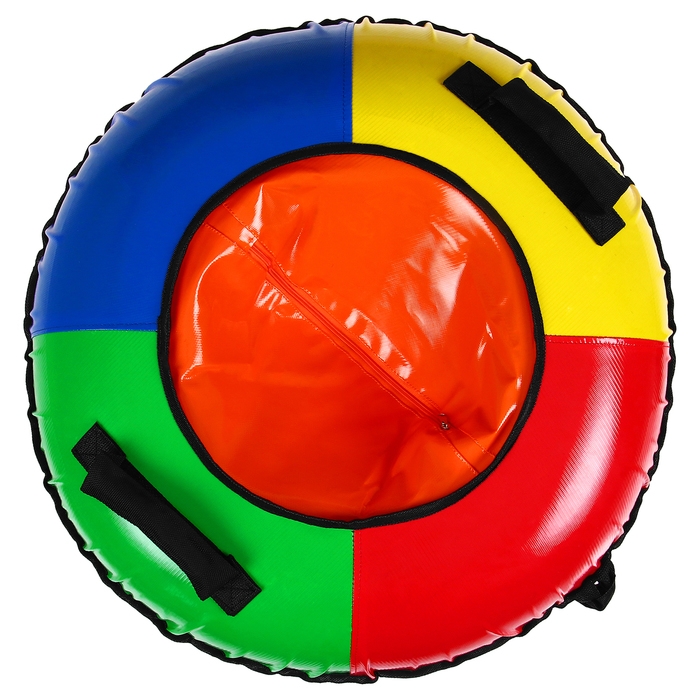 Тюбинг-ватрушка Winter Star, диаметр чехла 73 см, цвета МИКС