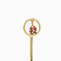 Ложка чайная с подвесом новогодняя &laquo;Волшебного Нового года&raquo; на Новый год, 11,5 х 2 см